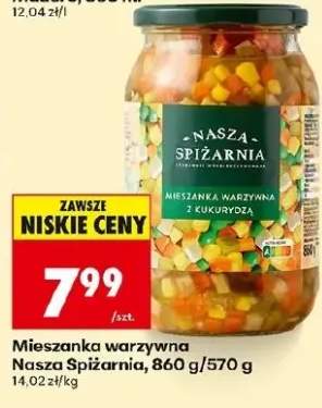 Mieszanka warzywna z kukurydzą