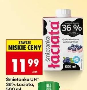 Śmietanka UHT 36% Łaciata