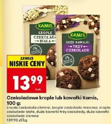 Krople czekolada ciemna