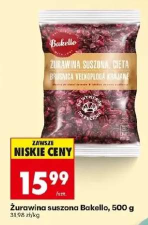 Żurawina suszona