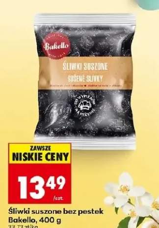 Śliwki suszone bez pestek