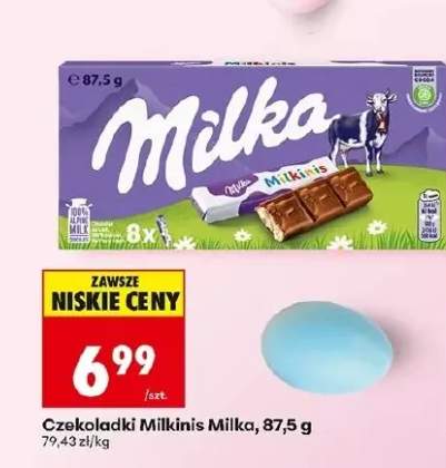 Czekoladki Milkinis