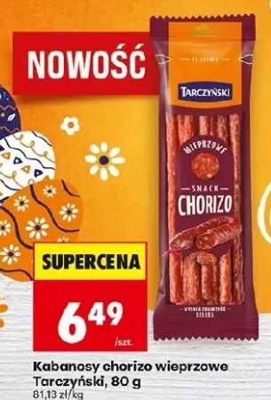 Kabanosy chorizo wieprzowe