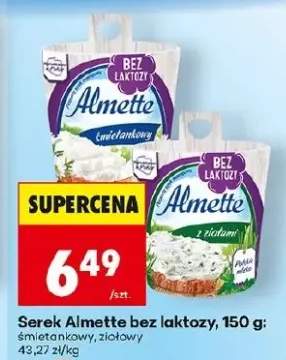 Serek śmietankowy bez laktozy