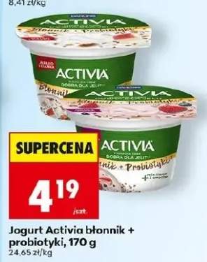Jogurt Activia błonnik + probiotyki