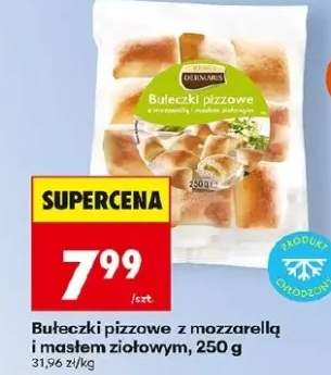 Bułeczki pizzowe z mozzarellą i masłem ziołowym