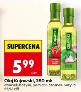 Olej czosnkowy czosnkowo-bazyliowy