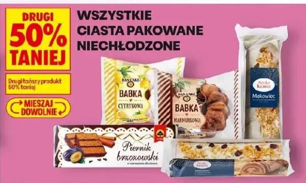 Ciasto pakowane niechłodzone