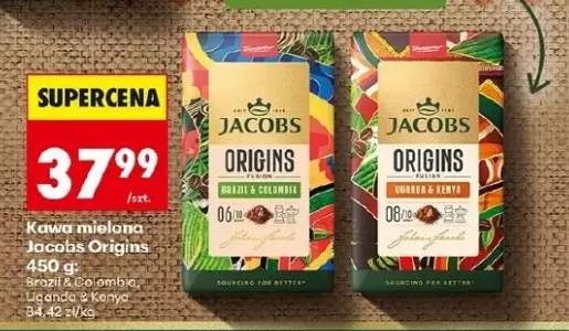 Kawa mielona Origins Brazil & Colombia