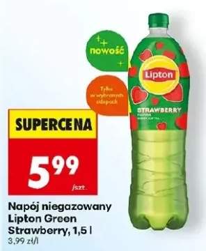 Napój niegazowany Green Strawberry