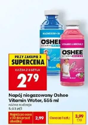 Napój niegazowany Vitamin Water różne rodzaje