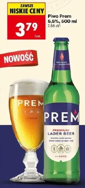 Piwo Premium Lager Beer 5,5%