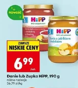 Danie lub zupka różne rodzaje