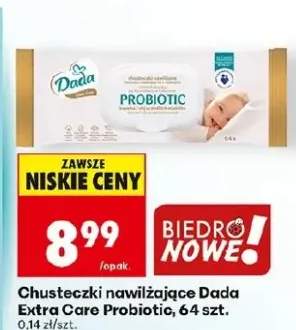 Chusteczki nawilżające Extra Care Probiotic
