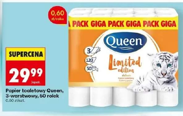 Papier toaletowy 3-warstwowy Limited Edition