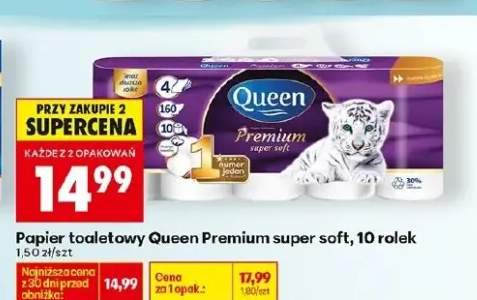 Papier toaletowy Premium super soft, 10 rolek