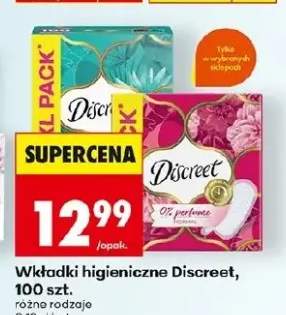 Wkładki higieniczne różne rodzaje