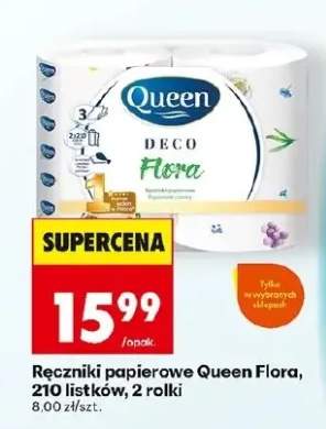 Ręczniki papierowe Deco Flora, 210 listków, 2 rolki