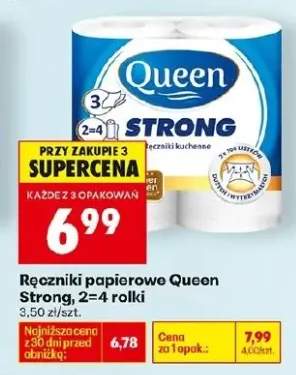 Ręczniki papierowe Strong 2-4 rolki