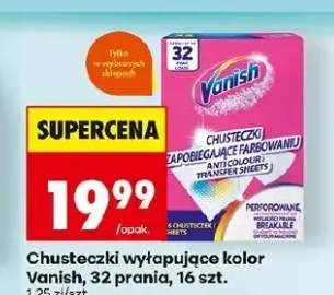 Chusteczki wyłapujące kolor do prania