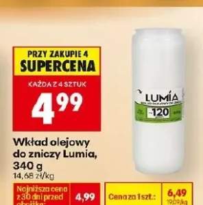 Wkład olejowy do zniczy -120