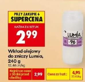 Wkład olejowy do znicza