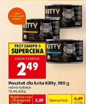 Pasztet dla kota różne rodzaje