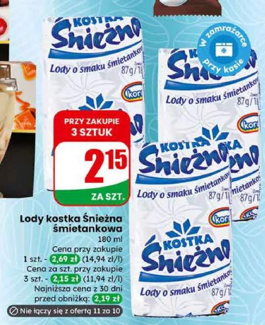 lody Kostka Śnieżna