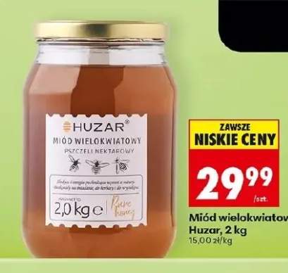 Miód wielokwiatowy pszczeli nektarowy