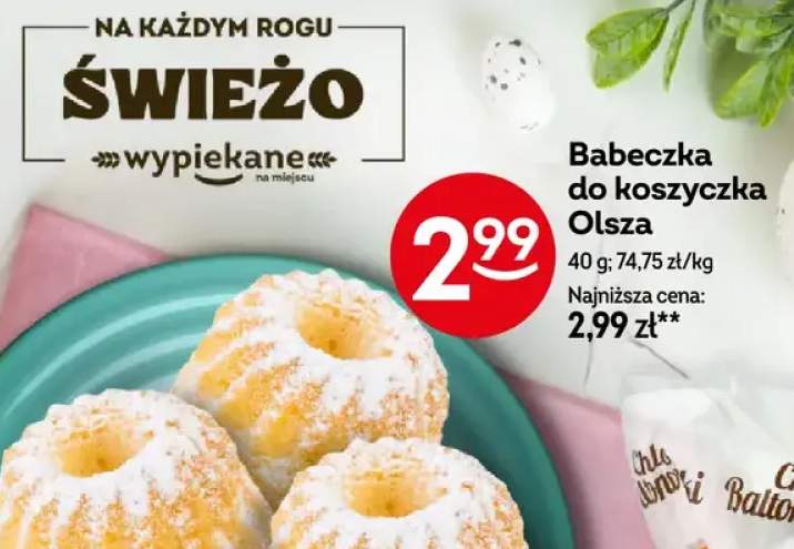 babeczka świąteczna