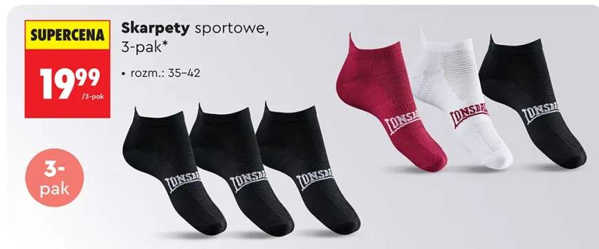 Skarpety sportowe, 3-pak
