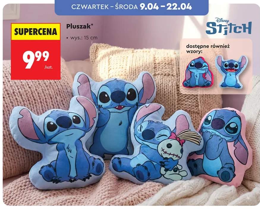 Pluszak wys. 15cm różne wzory