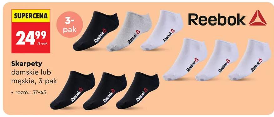 Skarpety damskie lub męskie 3-pak