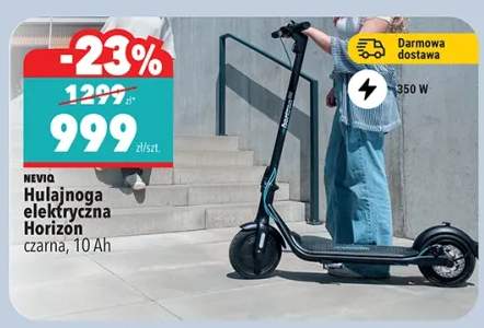 Hulajnoga elektryczna Horizon czarna, 10 Ah