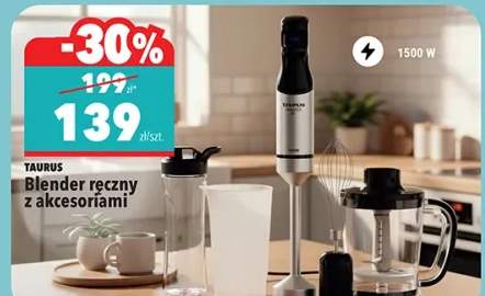 Blender ręczny z akcesoriami