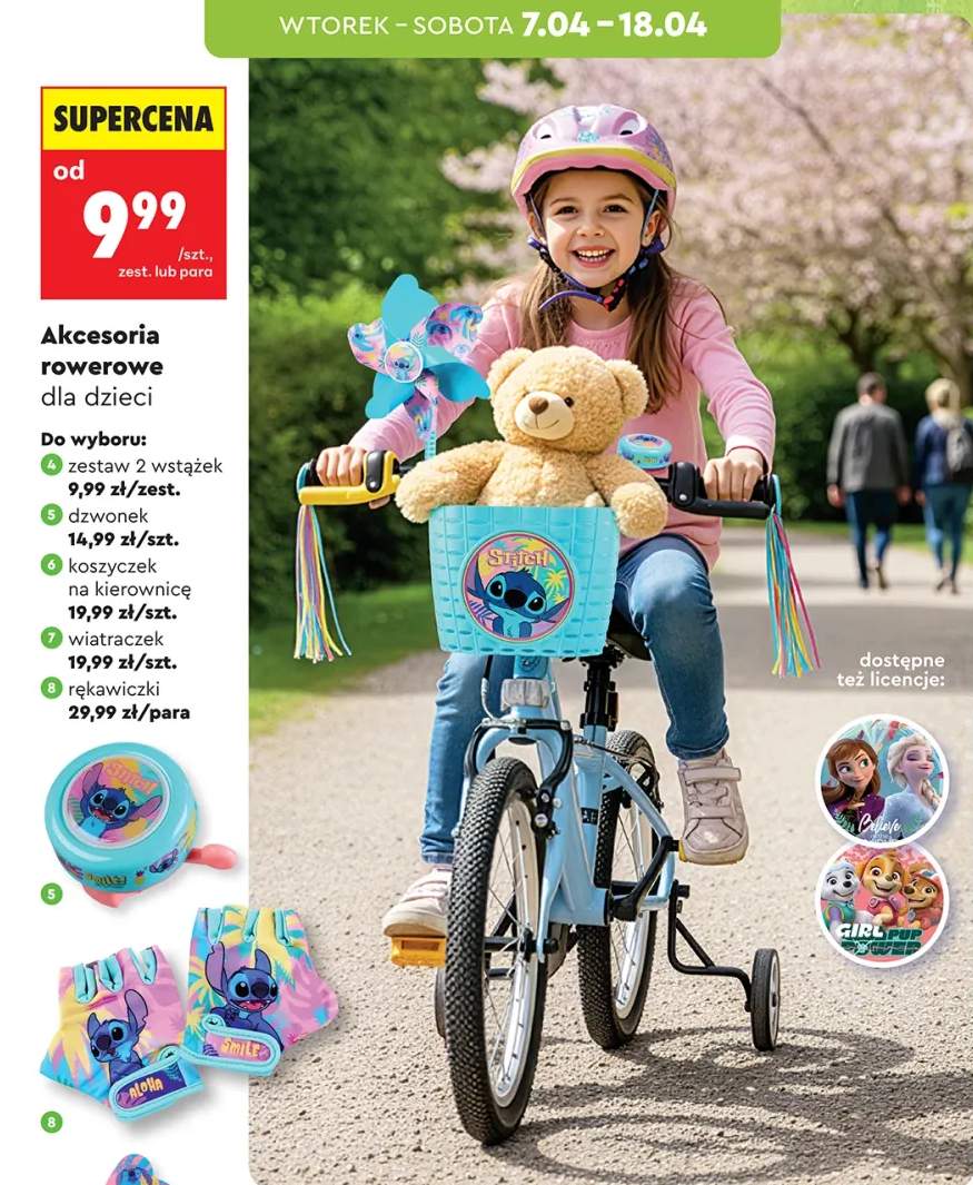 Koszyczek na kierownicę rowerowy