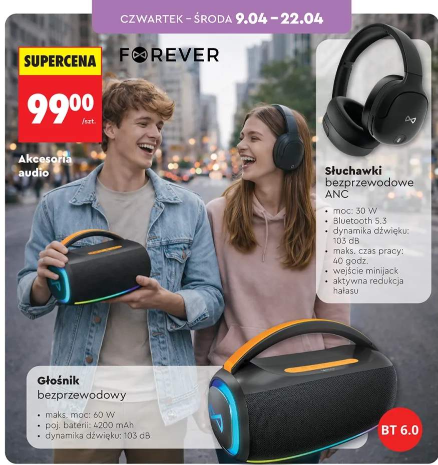 Słuchawki bezprzewodowe ANC