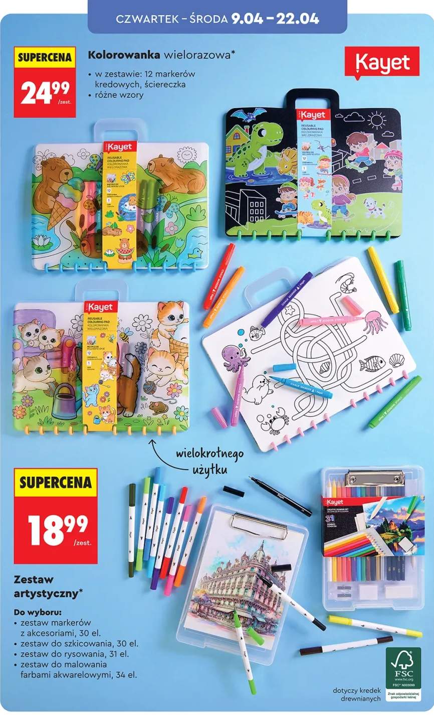 Kolorowanka wielorazowa