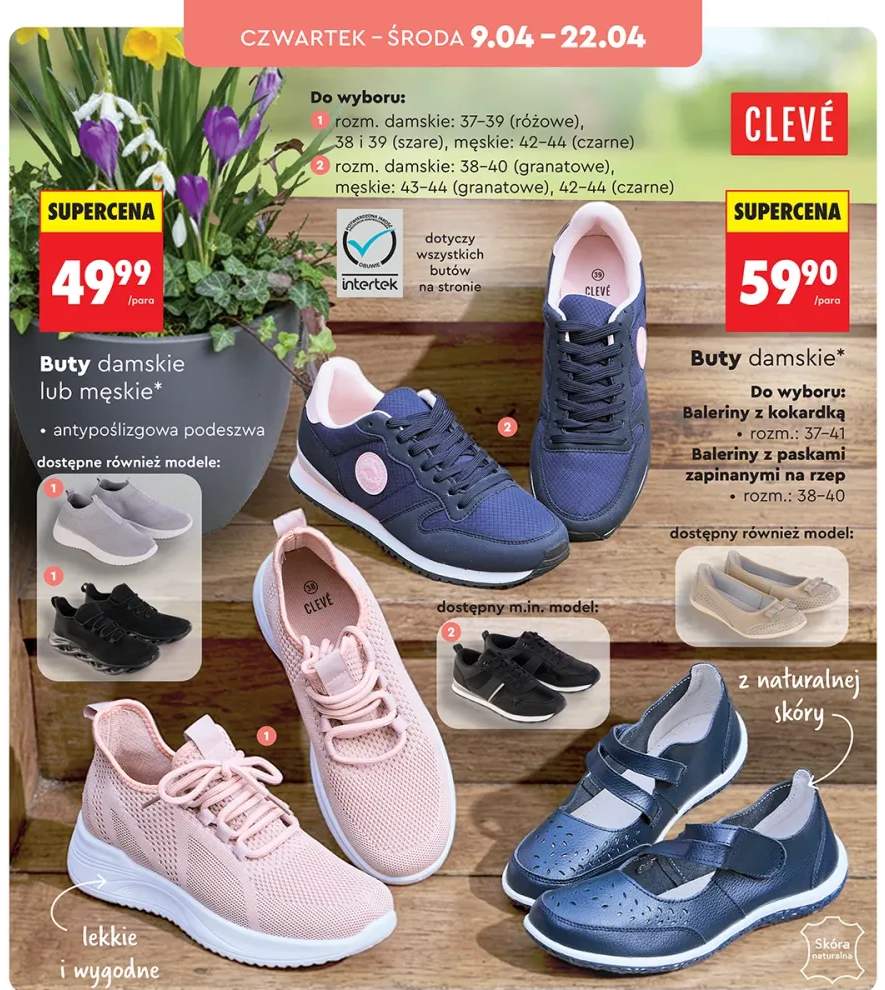 Buty damskie antypoślizgowa podeszwa różowe