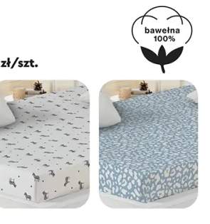 Prześcieradło bawełniane jersey 200x200