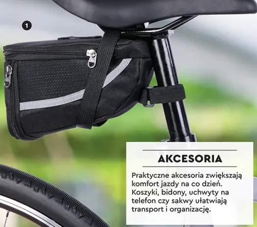 Saszetka rowerowa pod siodełko