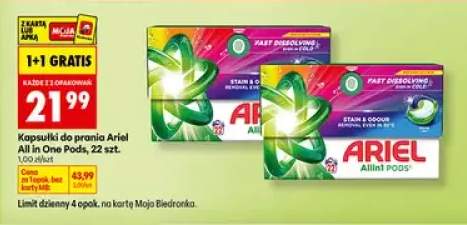 Kapsułki do prania All In One Pods