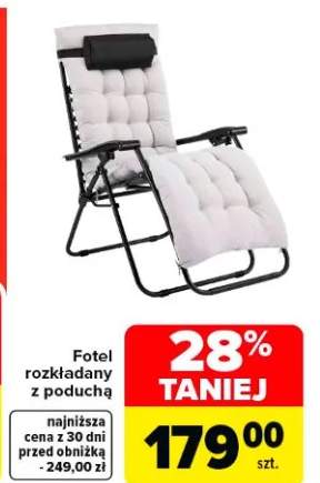 fotel rozkładany