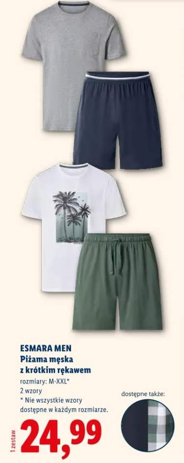 piżama męska