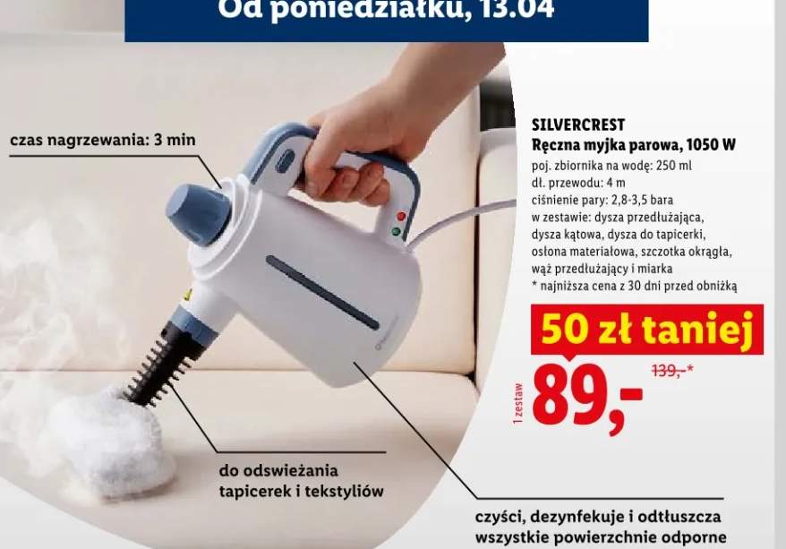 myjka parowa