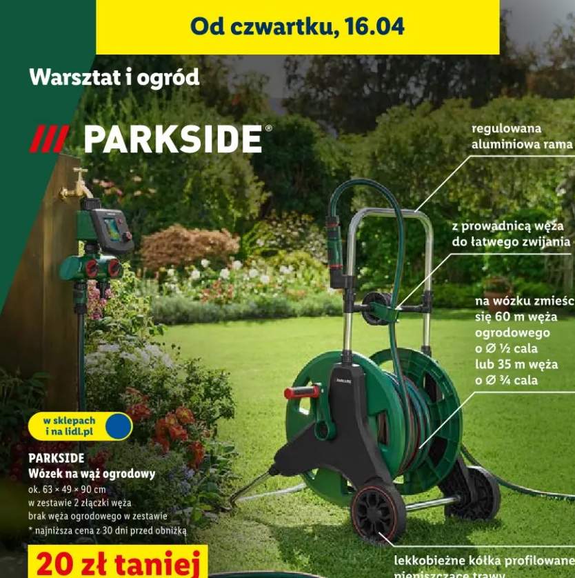 wózek na wąż