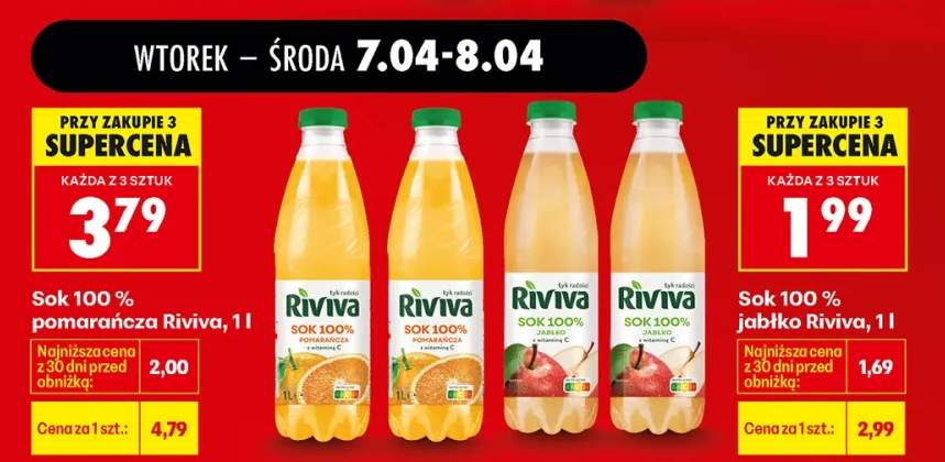 Sok 100% pomarańcza