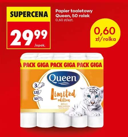 Papier toaletowy 3-warstwowy limited edition