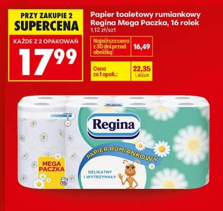 Papier toaletowy rumiankowy Mega Paczka