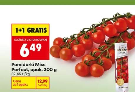 Pomidorki opakowanie